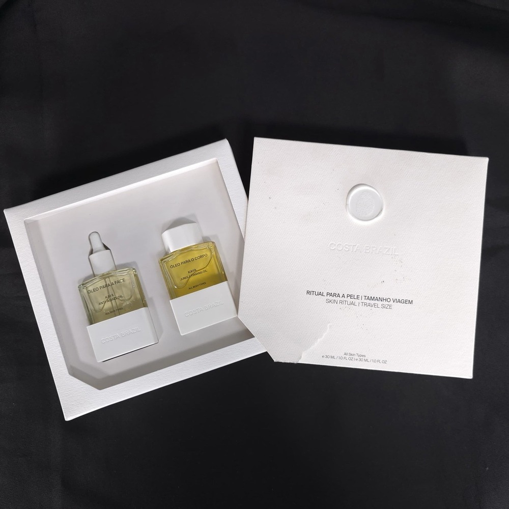 COSTA BRAZIL SKIN RITUAL Kaya Anti-Aging Face Oil & Jungle Firming Body Oil 30ml